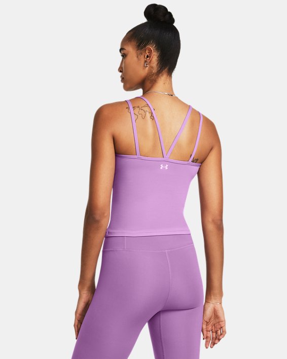 เสื้อกล้าม UA Motion Strappy สำหรับผู้หญิง in Purple image number 1
